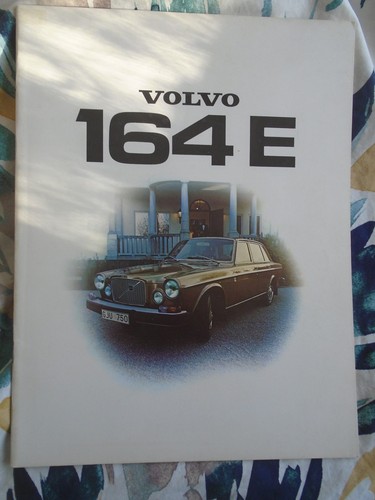 Volvo 164e brochure 1974 - volvo,