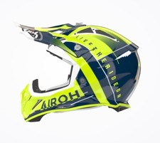 Airoh Aviator Ace MX Helmet - Aviator Ace Amaze Blue Gloss MX Helmet - AVAA18