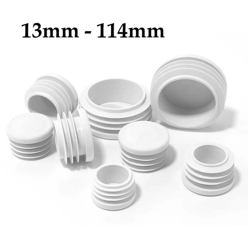 Round plastic end - round, for