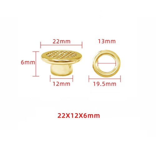 Mesh eyelet with washer hollow - eyelet,