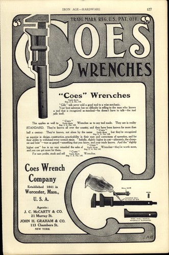 1911 paper coes wrench - 1911, ad