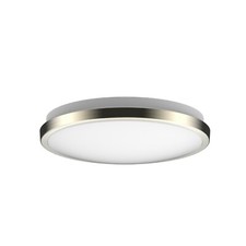 LED Ceiling Lights Flush Mount Brushed Nickel 1200 Lumens Adjustable Brightness