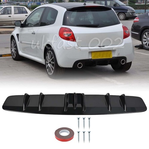 Rear bumper diffuser spoiler - bumper,
