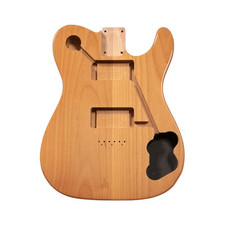 Telecaster Deluxe Compatible Guitar Body Natural Gloss