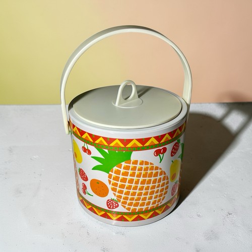 90s ice bucket orange - ice,