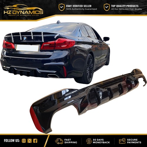 Rear bumper diffuser gloss - rear,
