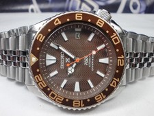 SEIKO 150M DATE DIVERS AUTO MENS WATCH 7002-7001 'BROWN PADI/ROOTBEER' SN 320678
