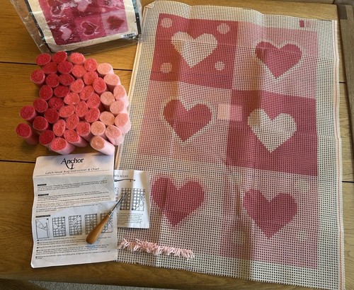 Anchor latch hook rug kit - latch,