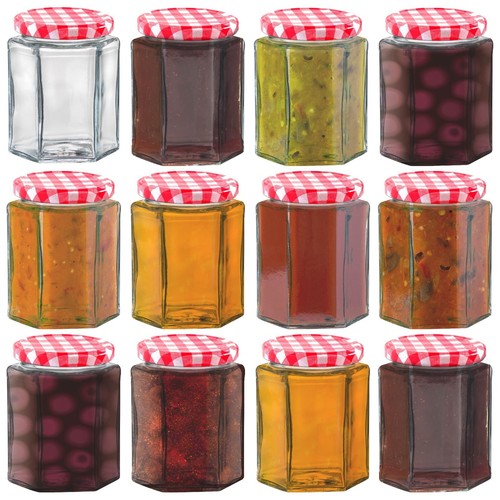 Heftman small glass jam - heftman,