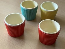 4 x Vintage Rigid Plastic