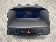 2013 OPEL VAUXHALL ASTRA MULTIMEDIA DISPLAY SCREEN & TRIM GENUINE 22858076