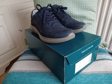 HOTTER - Sporty Shoes, Navy nubuck/suede - Size 7.5 in very good condition