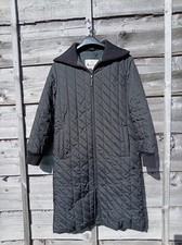 Aquascutum Quilt Coat Black