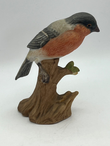 Vintage ceramic bullfinch bird - vintage,