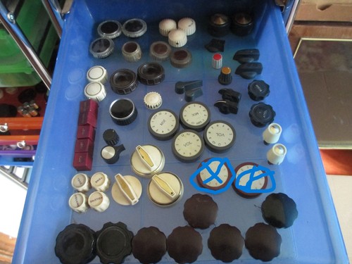 Vintage knobs for - for, record