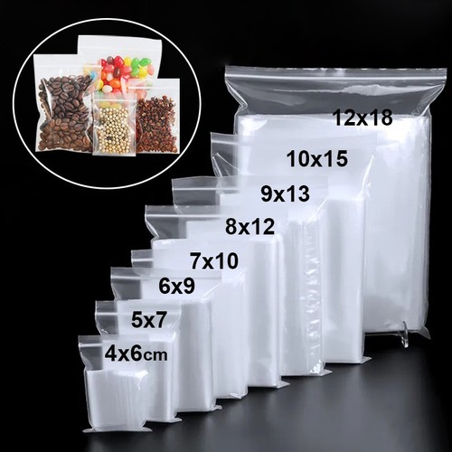 100pc grip seal bags self - seal,