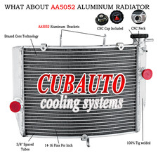 Aluminium Radiateur Pour Kawasaki Ninja ZX 6R ZX636 2009-2020 2009 2010 FR Nou