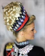 ELSA IRISH DANCING BUN WIG -