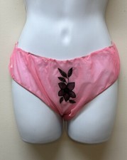 Vintage Retro Pink Sheer Nylon