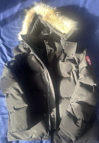 Canada goose black - down, parka