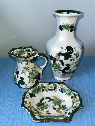 Masons ironstone green and - masons,