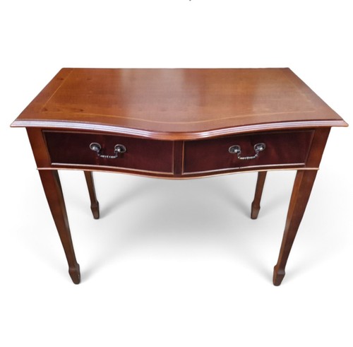 Serpentine console table - serpentine,