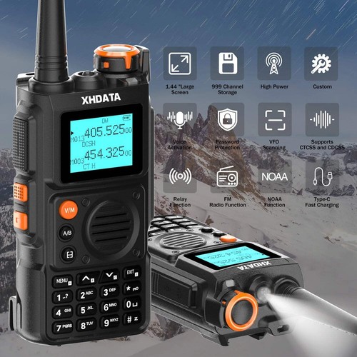 Xhdata 100 uhf vhf ham - uhf,