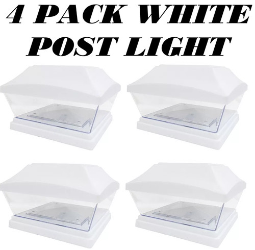 White home solar post - home,