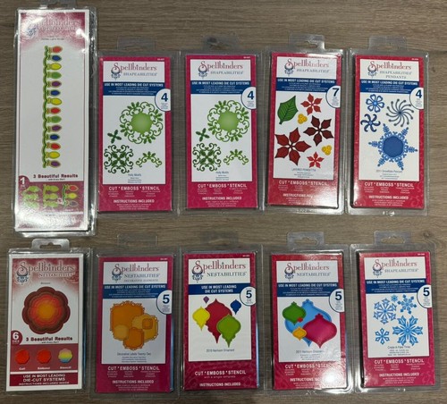 Christmas spellbinder dies - spellbinder,