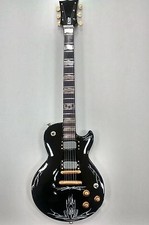 Miniature Guitar (24cm Tall) : METALLICA JAMES HETFIELD ESP JH-3 BLACK