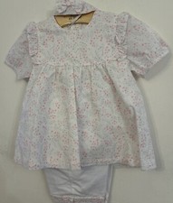 Emile Et Rose 18 Months | 3 Piece Outfit~ Ivory Floral Top ,Headband & Shorts