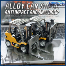 1:64 Scale Alloy Remote Control Forklift Detailed Die-Cast Engineering Vehicle