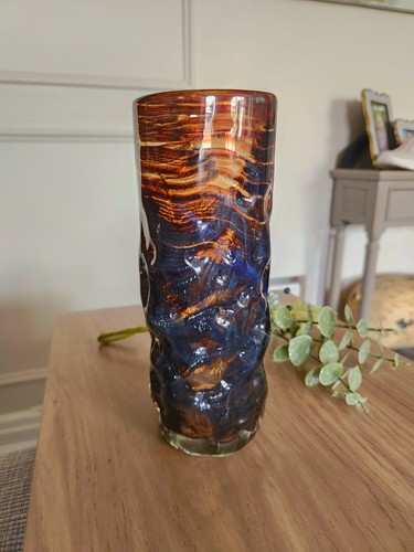 Mdina studio glass vase - mdina,