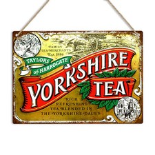 Yorkshire Tea Vintage Metal