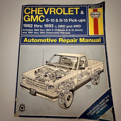 Haynes 1982 1993 chevrolet - haynes, 1982-1993