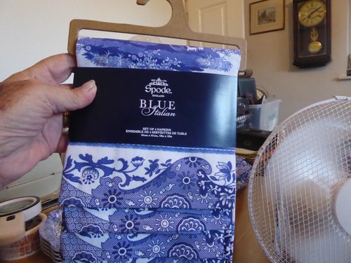 Brand new spode blue - new,