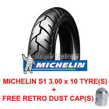 Vespa Small Frame 10" MICHELIN S1 REINFORCED Scooter Tyre 3.00 x 10 MULTI BUY!