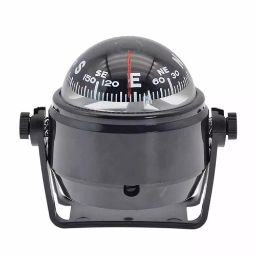 Marine compass with - mount, for