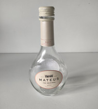 Small Empty Clear Mateus Rose