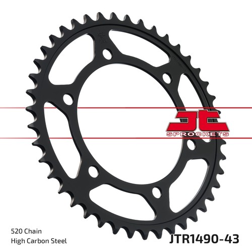 Rear sprocket 520 - 43, t