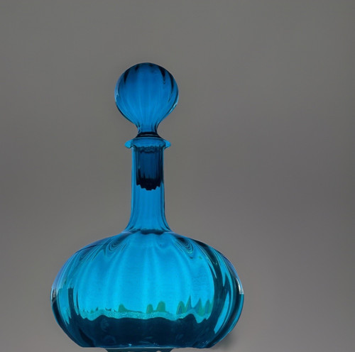 Turquoise blue empoli glass - turquoise,