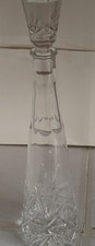 THOMAS WEBB CUT GLASS CRYSTAL DECANTER 40 CMS TALL GREAT CONDITION FREE UK P+P