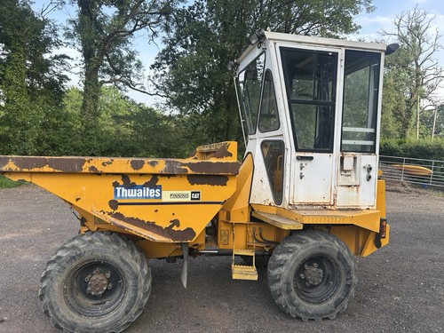 Thwaites ton dumper cabbed - 4,