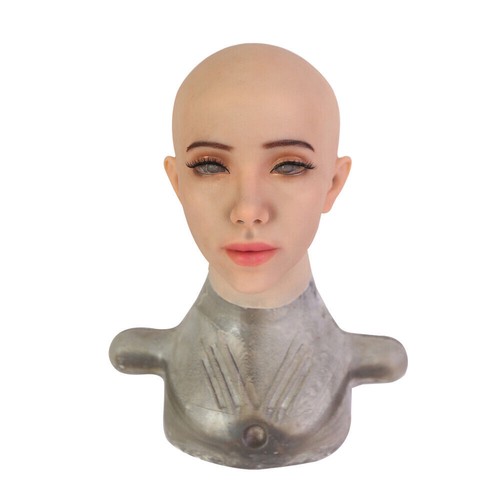 Silicone mask female - silicone,