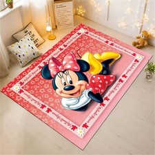 Minnie Mouse Rug,Nursery Rug, Cute Rug, Minimalist Rug, Custom Rug, Child Rug,
