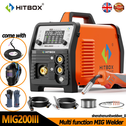 Hitbox gas gasless mig welder - hitbox, gas/gasless