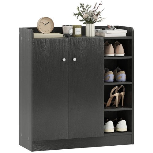 Homcom shoe storage cabinet - shoe,
