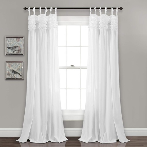 Lush decor lydia ruffle window - lydia,