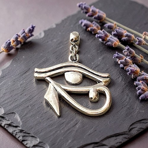 Eye horus charm silver - horus,