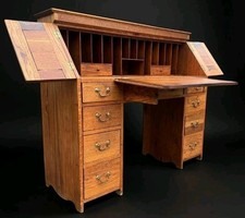 Antique Solid Oak Arts and